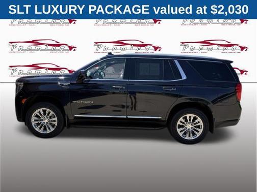 Midnight Blue Metallic 2022 GMC Yukon SLT