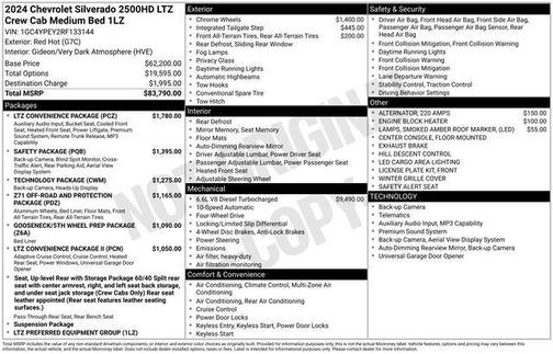 2024 Chevrolet Silverado 2500 LTZ