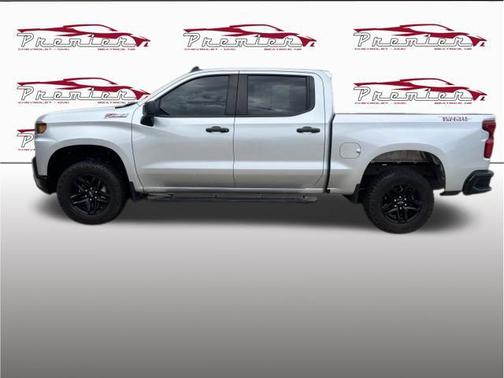 Silver Ice Metallic 2021 Chevrolet Silverado 1500 Custom Trail Boss