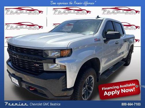 Silver Ice Metallic 2021 Chevrolet Silverado 1500 Custom Trail Boss