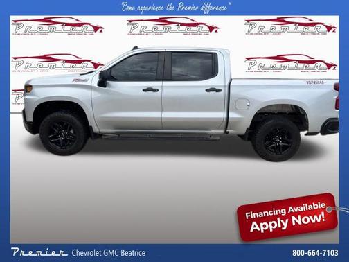 Silver Ice Metallic 2021 Chevrolet Silverado 1500 Custom Trail Boss