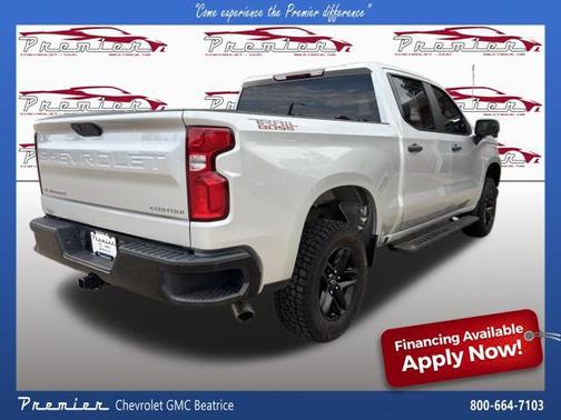 Silver Ice Metallic 2021 Chevrolet Silverado 1500 Custom Trail Boss