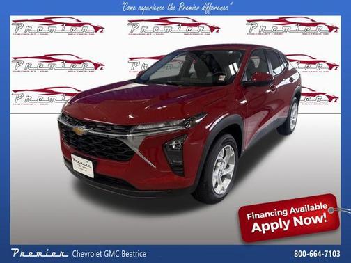 Red 2026 Chevrolet Trax LS