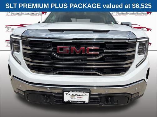 Summit White 2024 GMC Sierra 1500 SLT