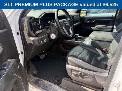Summit White 2024 GMC Sierra 1500 SLT
