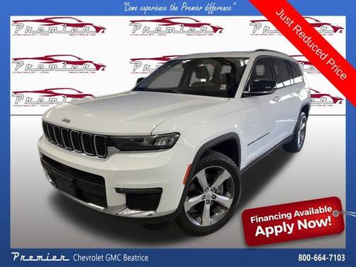 Bright White Clearcoat 2022 Jeep Grand Cherokee L Limited