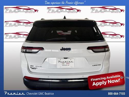 Bright White Clearcoat 2022 Jeep Grand Cherokee L Limited