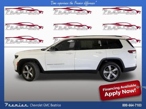 Bright White Clearcoat 2022 Jeep Grand Cherokee L Limited