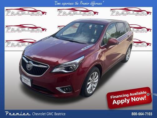 Chili Red Metallic 2019 Buick Envision Preferred