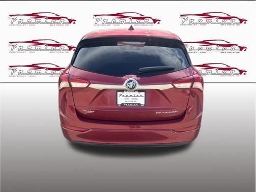 Chili Red Metallic 2019 Buick Envision Preferred