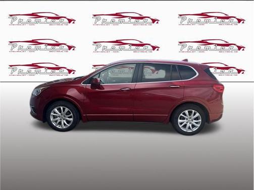 Chili Red Metallic 2019 Buick Envision Preferred