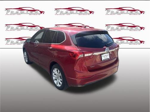Chili Red Metallic 2019 Buick Envision Preferred