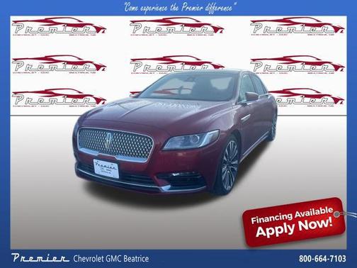 Ruby Red 2017 Lincoln Continental Reserve