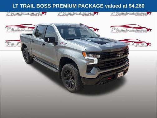 Sterling Gray Metallic 2024 Chevrolet Silverado 1500 LT Trail Boss