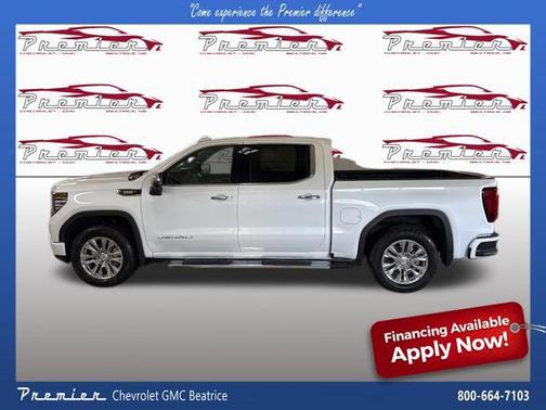 Glacier White 2026 GMC Sierra 1500 Denali