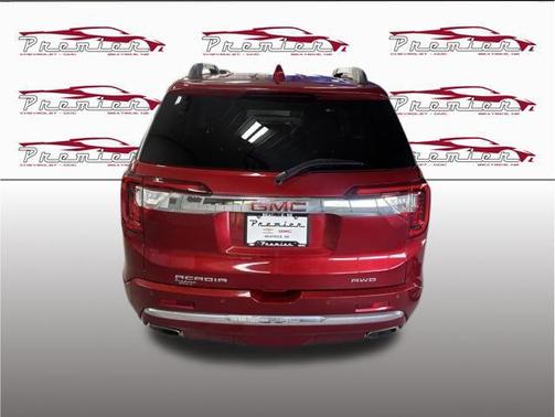 Volcanic Red Tintcoat 2023 GMC Acadia Denali