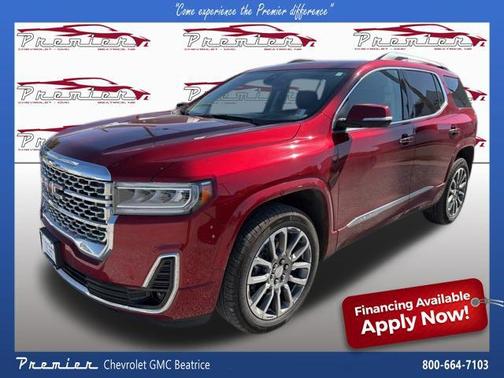 Volcanic Red Tintcoat 2023 GMC Acadia Denali