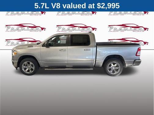 Billet Silver Metallic Clearcoat 2022 RAM 1500 Big Horn/Lone Star