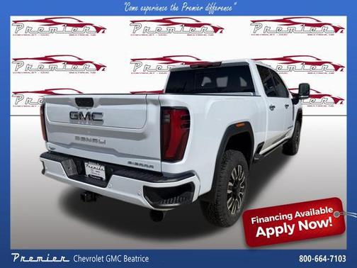 Glacier White 2026 GMC Sierra 2500 Denali Ultimate
