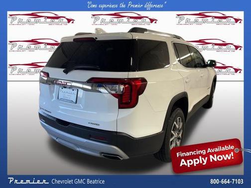 Summit White 2023 GMC Acadia AWD SLT