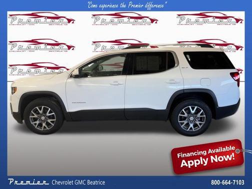 Summit White 2023 GMC Acadia AWD SLT