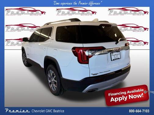 Summit White 2023 GMC Acadia AWD SLT