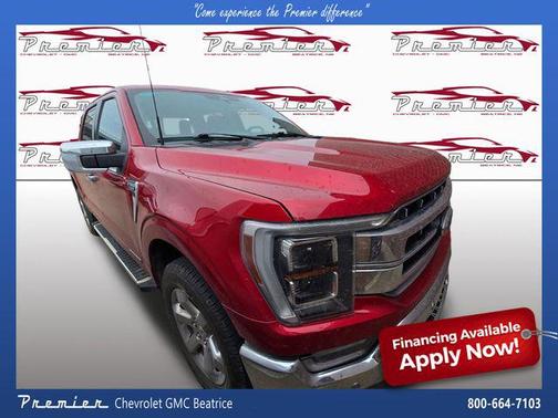 Rapid Red Metallic Tinted Clearcoat 2023 Ford F-150 Lariat