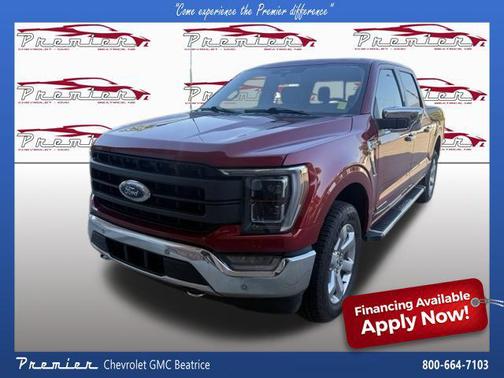 Rapid Red Metallic Tinted Clearcoat 2023 Ford F-150 Lariat