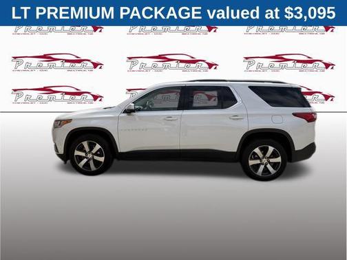 Iridescent Pearl Tricoat 2020 Chevrolet Traverse LT Leather