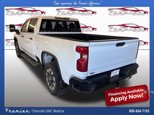 Summit White 2024 Chevrolet Silverado 2500 Custom