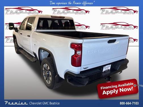 Summit White 2024 Chevrolet Silverado 2500 Custom