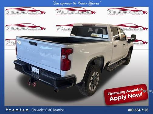 Summit White 2024 Chevrolet Silverado 2500 Custom