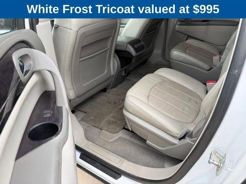 White Frost Tricoat 2017 Buick Enclave Leather