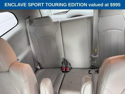 White Frost Tricoat 2017 Buick Enclave Leather
