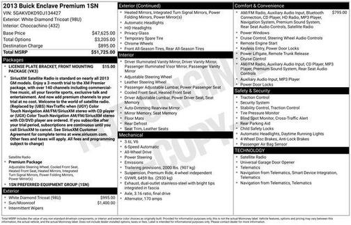 2013 Buick Enclave Premium