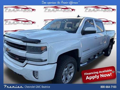 Summit White 2018 Chevrolet Silverado 1500 2LT