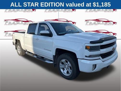 Summit White 2018 Chevrolet Silverado 1500 2LT