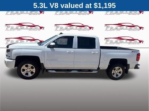 Summit White 2018 Chevrolet Silverado 1500 2LT