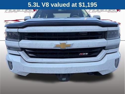 Summit White 2018 Chevrolet Silverado 1500 2LT