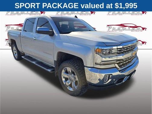 Silver Ice Metallic 2017 Chevrolet Silverado 1500 LTZ