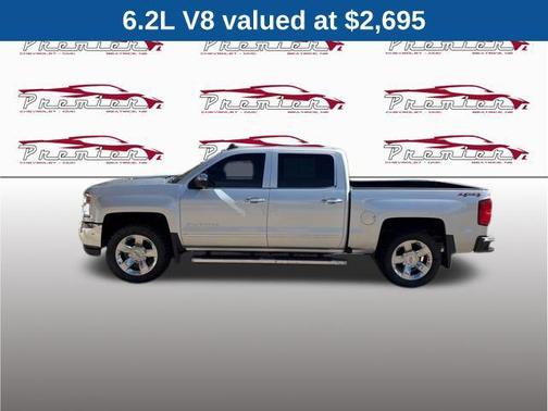 Silver Ice Metallic 2017 Chevrolet Silverado 1500 LTZ