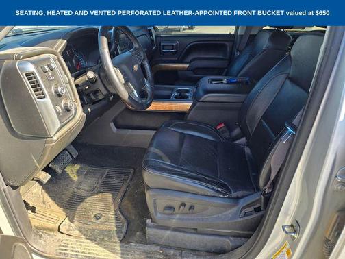 Silver Ice Metallic 2017 Chevrolet Silverado 1500 LTZ