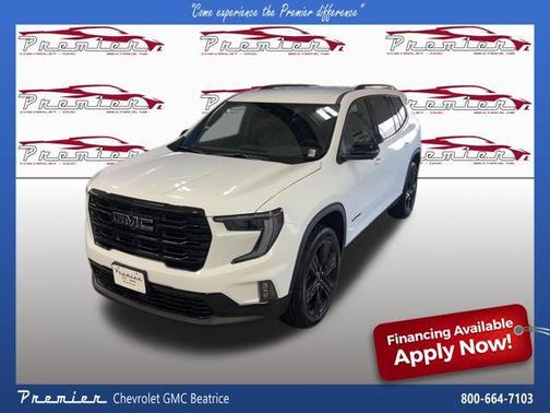 Summit White 2026 GMC Acadia Elevation AWD