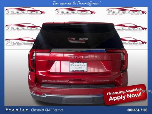 Volcanic Red 2026 GMC Yukon XL 4WD Elevation