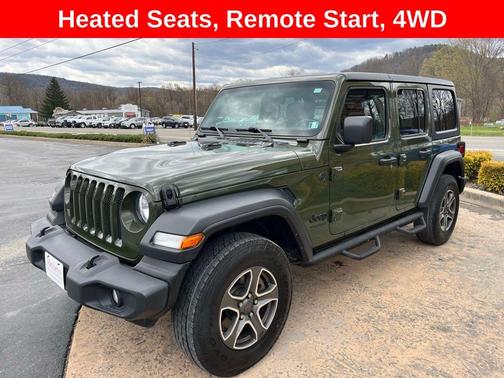 Sarge Green Clearcoat 2022 Jeep Wrangler Unlimited Sport
