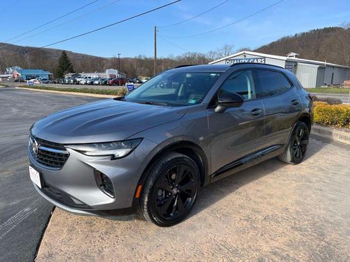 Satin Steel Metallic 2022 Buick Envision AWD Essence