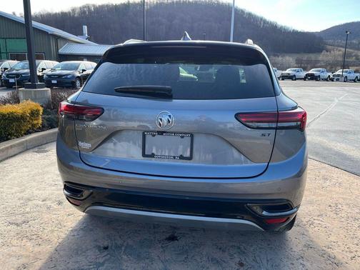 Satin Steel Metallic 2022 Buick Envision AWD Essence
