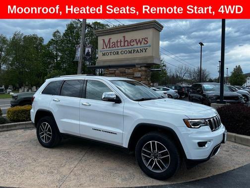 Bright White Clearcoat 2021 Jeep Grand Cherokee Limited