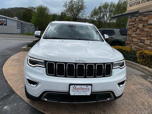 Bright White Clearcoat 2021 Jeep Grand Cherokee Limited