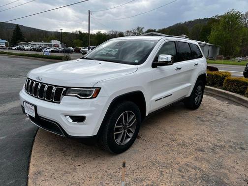 Bright White Clearcoat 2021 Jeep Grand Cherokee Limited
